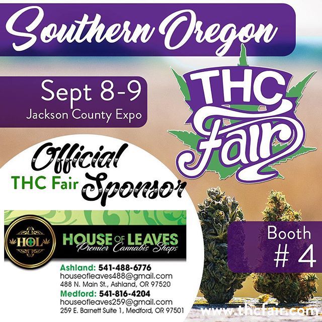 S/o to our amazing sponsor @houseofleavesllc ! Their booth is always a blast, check them out next weekend at the Jackson County Expo!! #celebrate #hemp #cannabis #cannabiscommunity #thcfair #weednation ift.tt/2NIOsyX