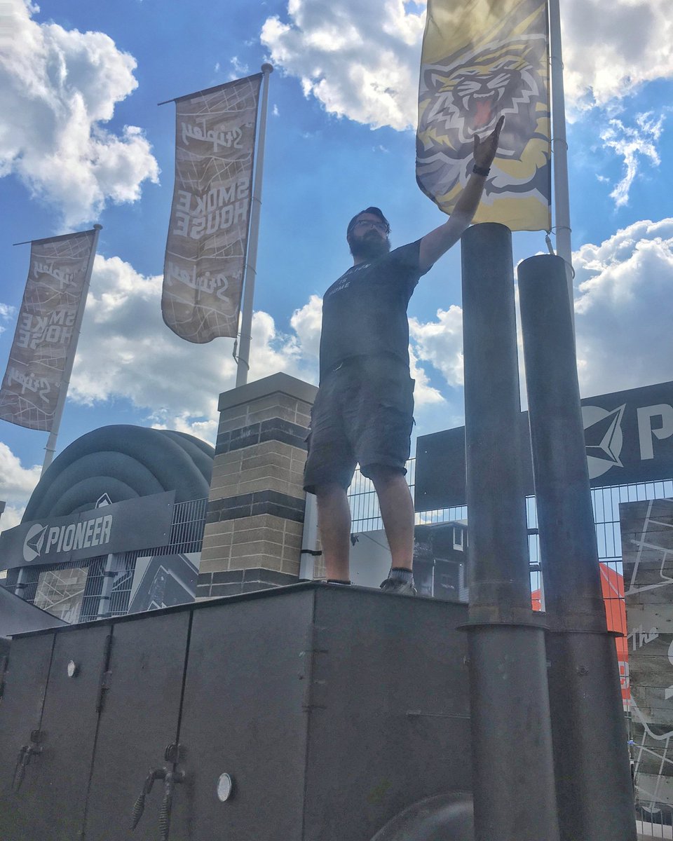 Stipley Saltlick (@stipleysaltlick) on Twitter photo Come grab some #BBQ & check out our NEW giant MEGALODON smoker. We're outside the south gates until 5pm & then in the south end zone all game. Let's go <a href="/Ticats/">Hamilton Tiger-Cats</a>! #LabourDayClassic #HamOnt Come grab some #BBQ & check out our NEW giant MEGALODON smoker. We're outside the south gates until 5pm & then in the south end zone all game. Let's go <a href="/Ticats/">Hamilton Tiger-Cats</a>! #LabourDayClassic #HamOnt