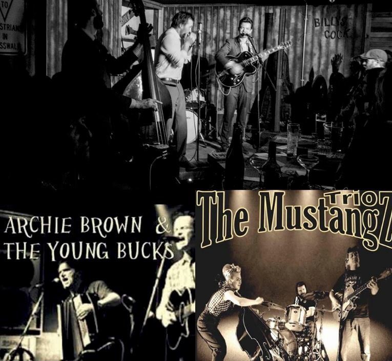 This weekend we're going for it again this time with... 

FRIDAY: The King Bees on stage 9pm 

SATURDAY: Archie Brown &amp; The Young Bucks on stage 9pm

SUNDAY: Rockabilly Bootleggers featuring The Mustangz Trio on stage 3pm

ALL FREE GIGS #NEFollowers