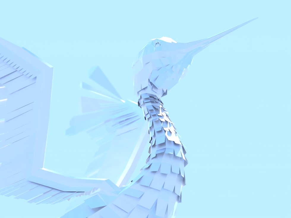 RFTobar's tweet photo. work in progress crane model for next major piece! #animalart #wip #lowpoly #origami #digitalorigami #maxwellrender #lightwave3d #cgart #digitalart #crane https://t.co/spDGkmXcL1