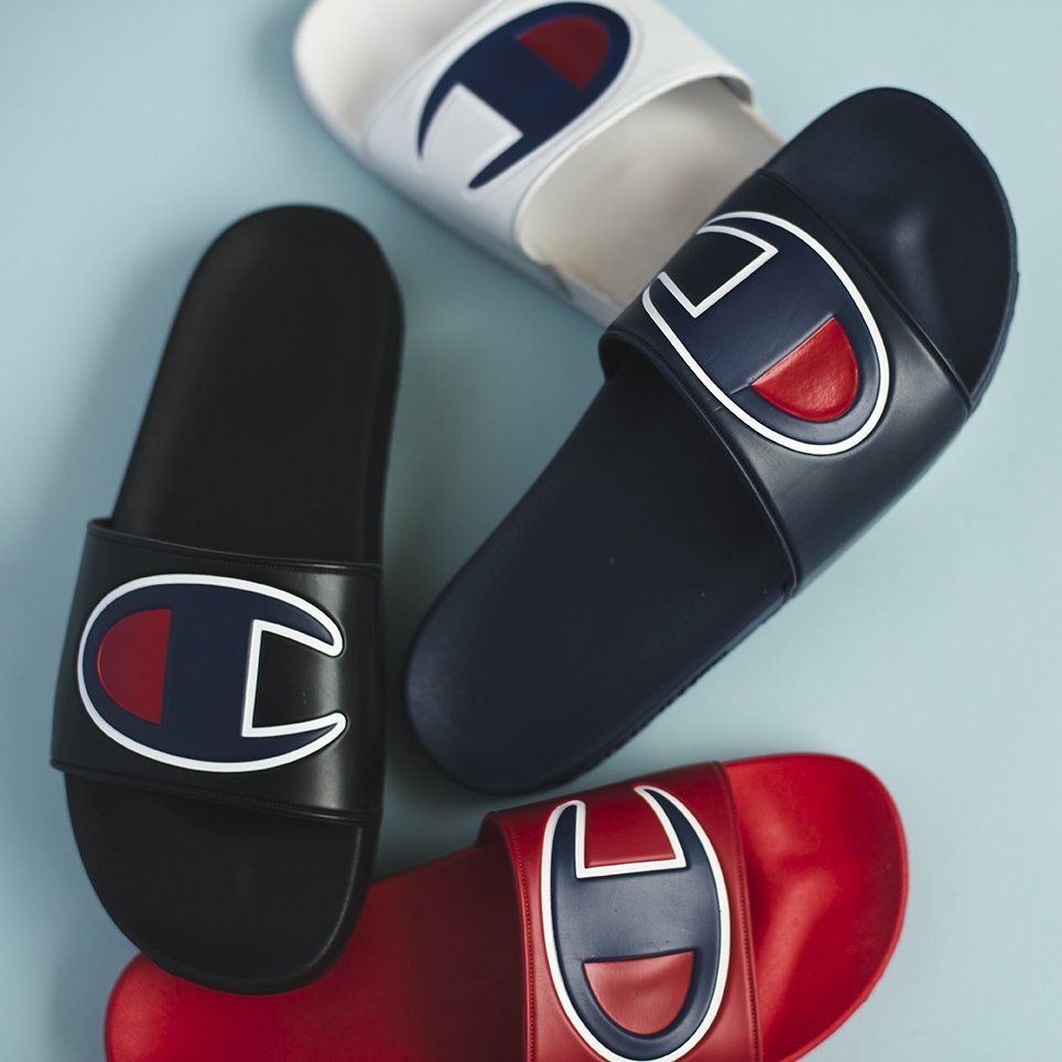 champion slides foot locker