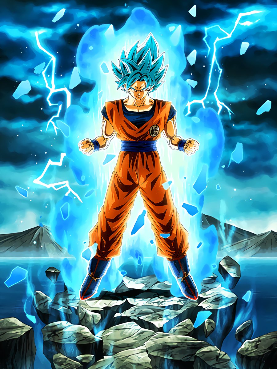Hydros New Transformation Goku Tur Super Saiyan God Ss Art Dokkanbattle Boiling Power Super Saiyan God Ss Goku Character Hd Version ドッカンバトル 熱く震える力 超サイヤ人ゴッドss孫悟空 Dokkanbattleglobal Dokkanbattlejp