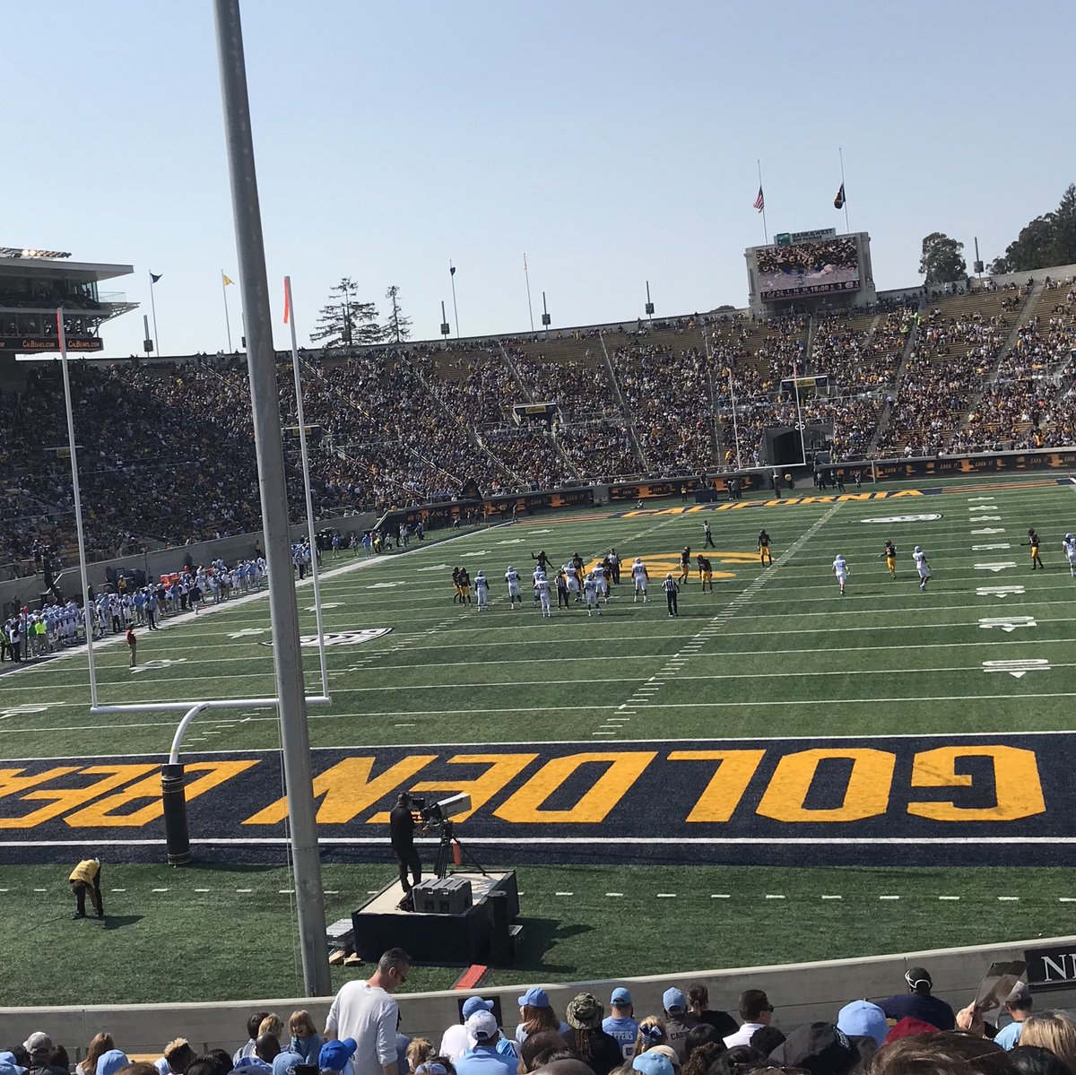 Great to get out and watch a couple of #SpartaFamily teams on the gridiron week 1 of the CFB season. 

Thanks to <a href="/TarHeelStrength/">UNC Football S&C</a> for the tickets.