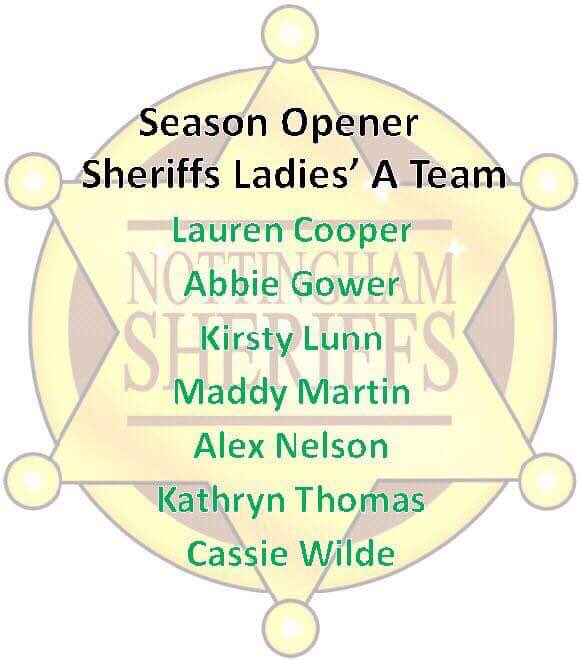 Only 6 days till New Season starts!!! And the sheriffs can’t wait to get back on the court at Derby. Here is the team line up for our Men’s, Ladies’ 1s and Ladies A’s.

#Sheriffs #SheriffsAreComing #SeasonOpening #Dodgeball #DodgeFamily