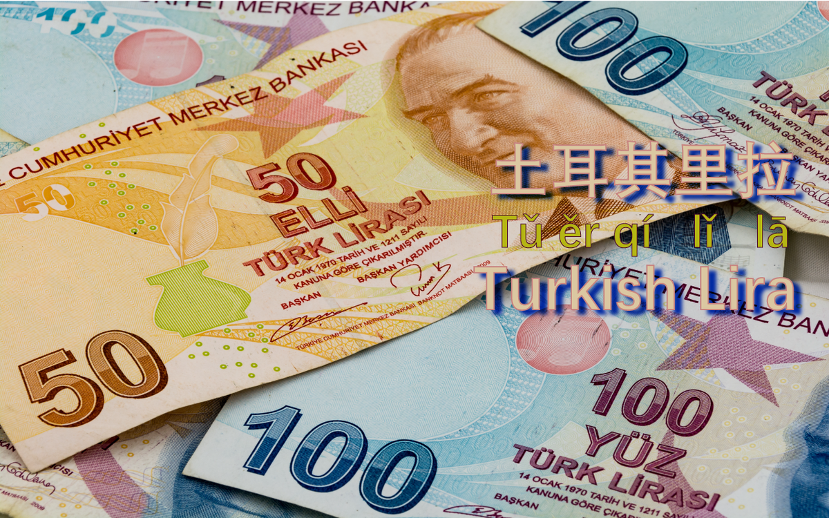 learnChinese #currency names 今天学#中文#Turkish #Lira = #土耳其里拉= Tǔěrqí lǐlā  https://t.co/sAmSYIyZah #TTFM #wordoftheday