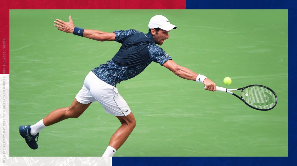 .<a href="/DjokerNole/">Novak Djokovic</a> brings the heat and moves into the quarterfinals! #USOpen