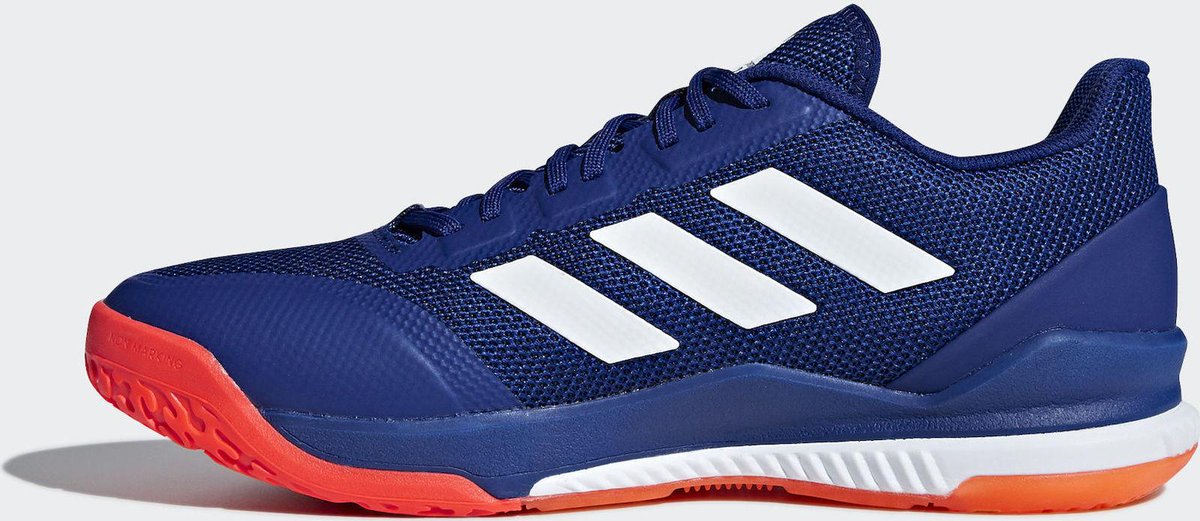 Just Squash on Twitter: "Adidas Stabil Bounce Court Shoes are supportive and quick. The adiPrene and torsion give comfort from impacts and twists. While the and rubber give high