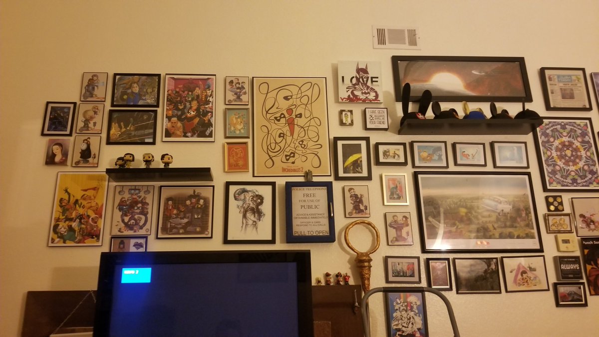 lsirikul's tweet photo. Omg... Most of my posters from #SDCC are up!!! #geekhome
I need to put all my Asian Funkos out. Yay! https://t.co/NaMgq8NbgB