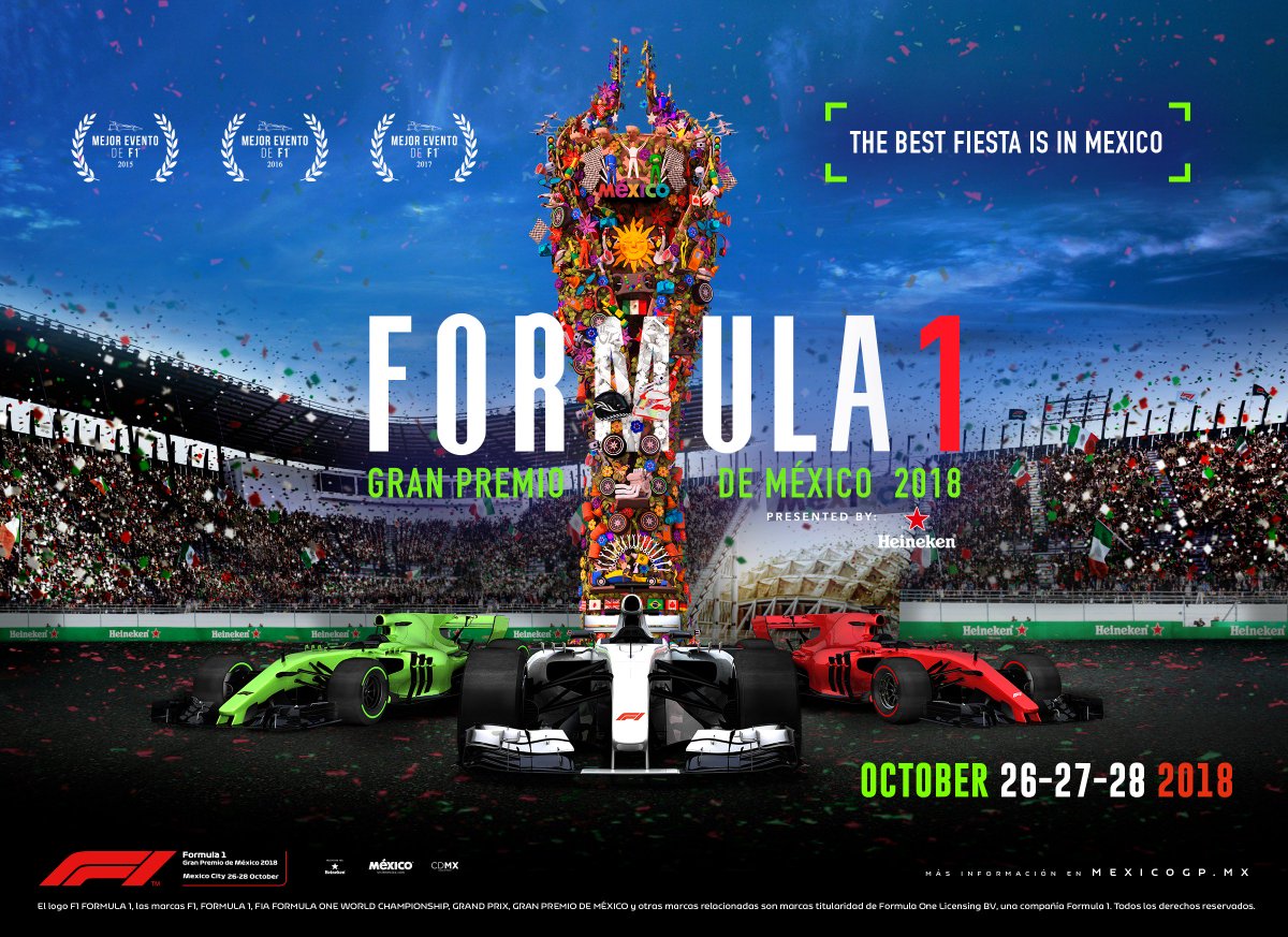 Mexico City, Mexico. 28th Oct, 2018. Motorsports: FIA Formula One