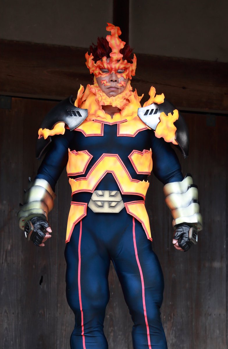 僕のヒーローアカデミア】コスプレ フレイムヒーロー 《エンデヴァー