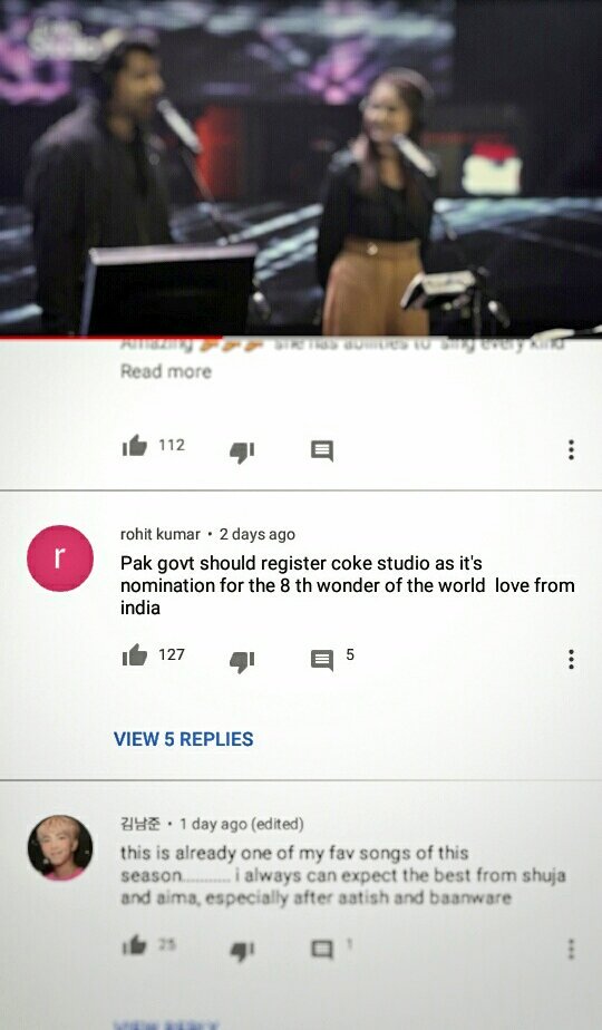 Coke Studio Craze everywhere in the world.
 <a href="/aimabaigoffcial/">Aima Baig</a> @shujahyder <a href="/cokestudio/">Coke Studio Pakistan</a> <a href="/MominaMustehsan/">Momina Mustehsan</a> <a href="/AsimAzharr/">Asim Azhar</a> #CokeStudio11 ❤