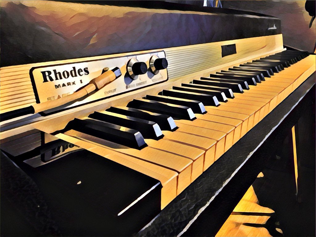 Our 1979 Rhodes Mk 1 sounds so good!