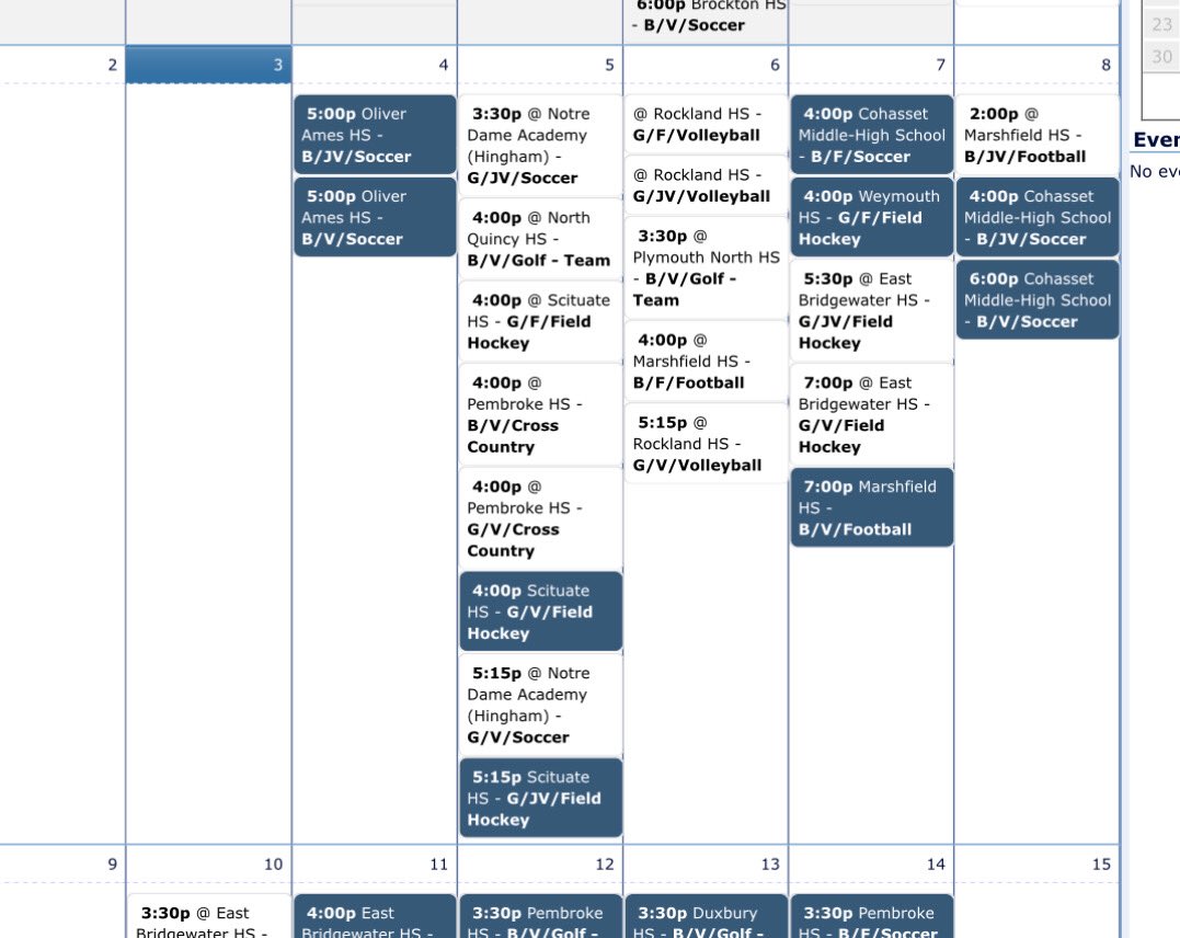 Here is a look at the first week of official action, the games on Tuesday are both scrimmages but beginning wednesday we play for real