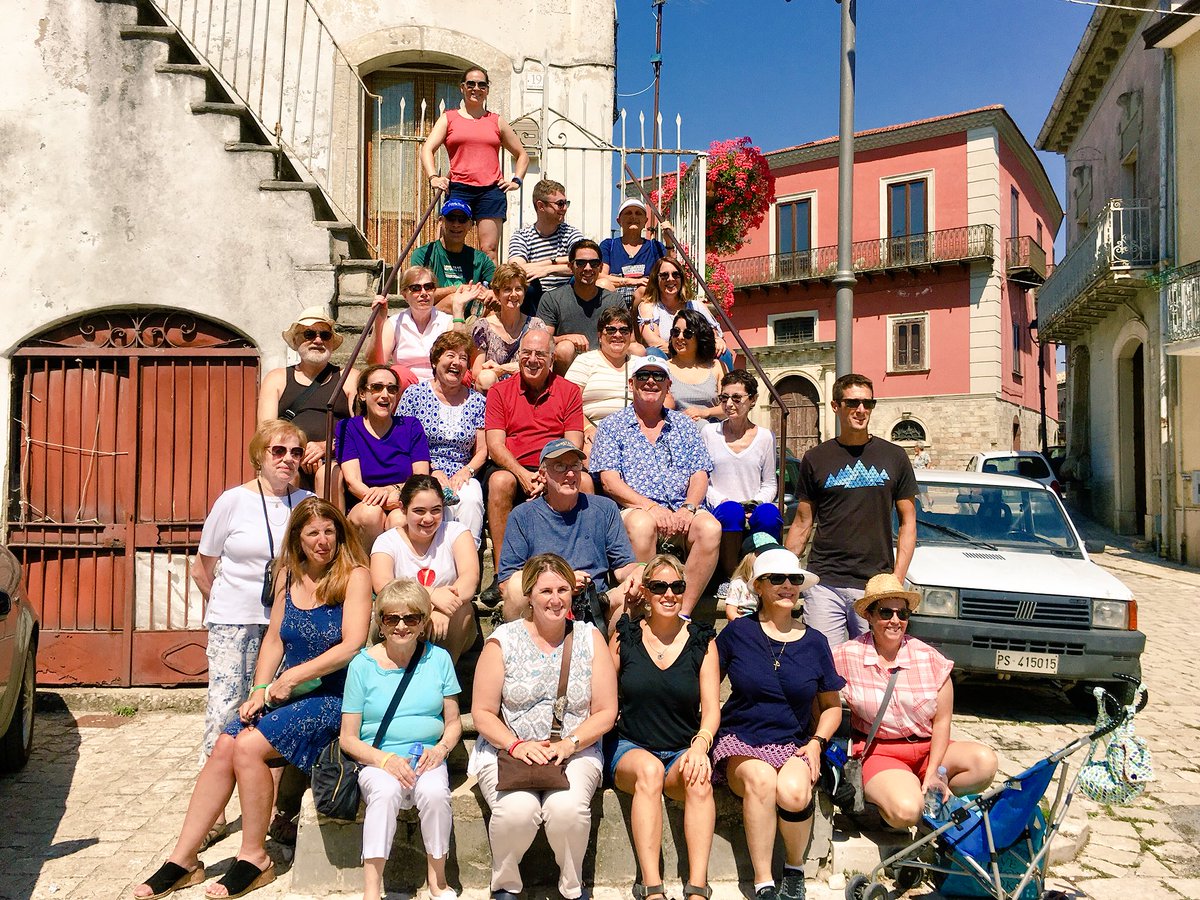 travelwithval's tweet photo. Three generations from 3 to 78.
Stepping out on our @Ancestry #dnavacation
A #rootstrip of a lifetime in #Italy https://t.co/Xo7KcC1mW1