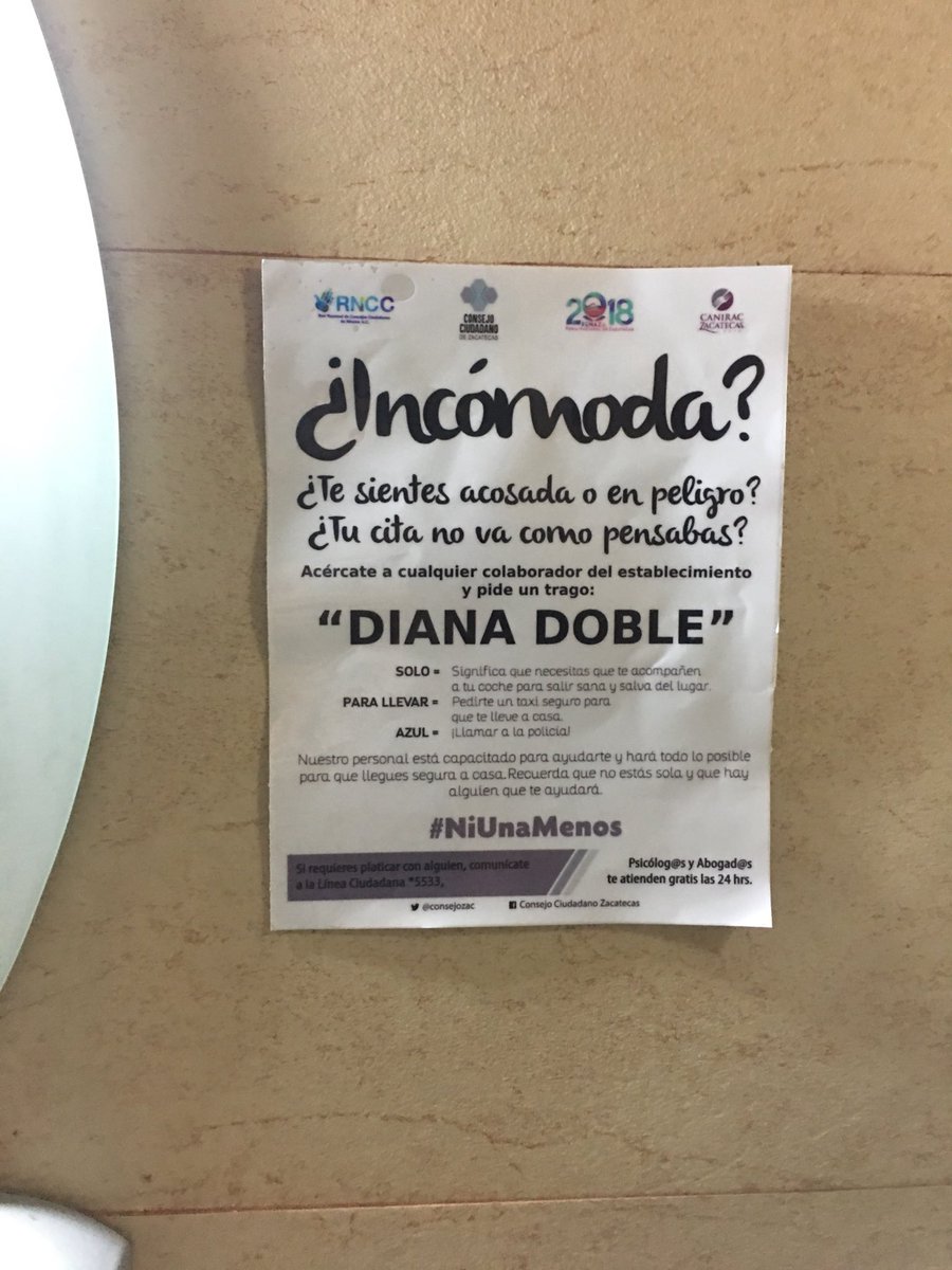 BarbieHarp's tweet photo. Lo que deberían de hacer en todos los restaurantes/bares/antros... https://t.co/lMnGtW2urX