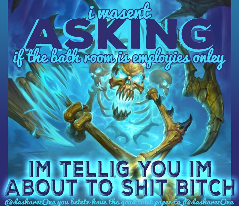 OUTA MY WAY IM CRAPIN
= https://t.co/Qtp3PuUDXE =