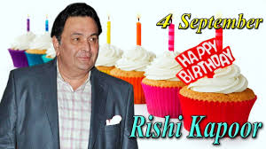 HAPPY BIRTHDAY \"Rishi Kapoor\" Sir. Many returns of the day.     