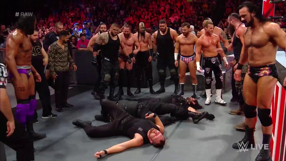 The biggest INjustice of them all may have just been served to #TheShield... #RAW
