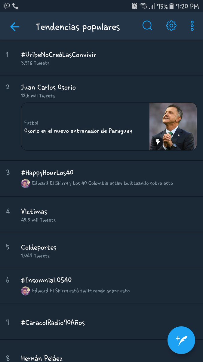 Insomnia Los 40 tweet media