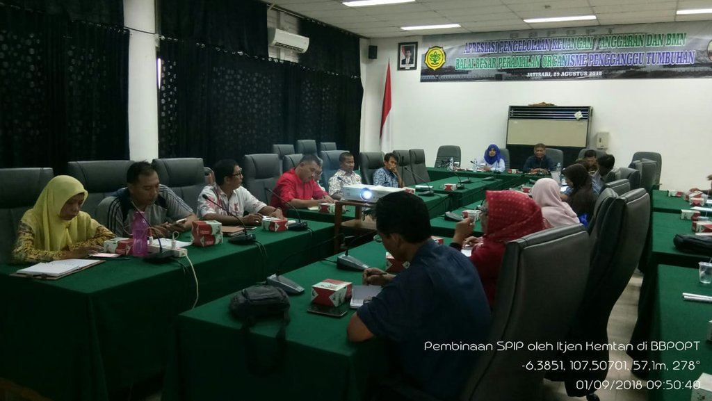 bbpopt's tweet photo. #SelamatPagiPOPT
5. Tau gak Sob, apa itu Maturitas SPIP? 
Yuk kita simak kegiatan @ItjenKementan di @bbpopt |Sosialisasi Bagan Akun Standar untuk Akuntabilitas Kinerja dan Anggaran| Hadir Satlak PI, Satker dan Pengurus Anggaran (1/9/18)
@Ditjen_TP_News 
@ditjenhorti 
@kementan https://t.co/MtM1XwF5uv