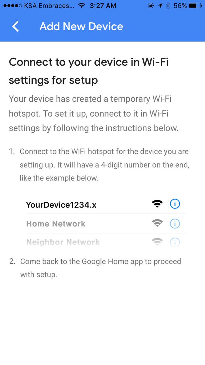 reconnect google home mini to wifi