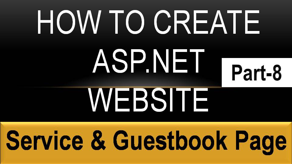thecoderbaba's tweet image. How to create a website in aspdotnet Part-8
How to create service & guestbook page
video link:youtu.be/VI9FIWauBXA
#coderbaba
#GovernmentRegistry
#aspdotnetProject
@thecoderbaba