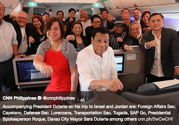 DukeOfMetrics's tweet photo. Sonny Belmonte doing the “Heil Duterte?” https://t.co/SxsCDCgK0Z