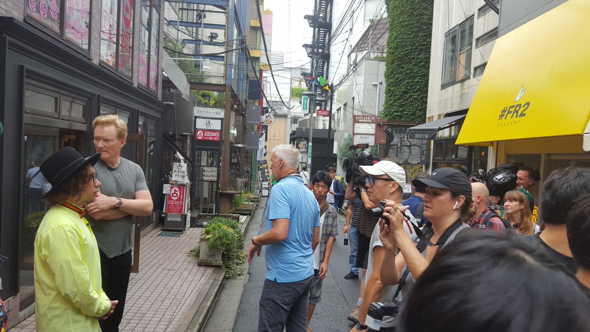 Latest Episode Of Conan O'Brien's  #ConanWithoutBorders Filming In Harajuku, Japan With "Kawaii King" Sebastian Masuda #ConanJapan  #Kawaii  #KMC  #Harajuku  #かわいい  @sebastea http://teamcoco.com/ 