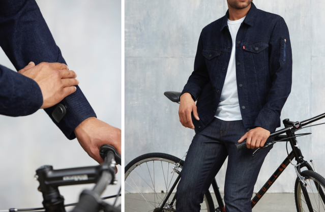 DigitalEra9's tweet photo. @Google &amp; @Levis ‘connected’ #jacket that lets you answer calls, use #maps Via @digitalera9 @ciowwda https://t.co/4SWZocerfn https://t.co/vThK9ZcFgl