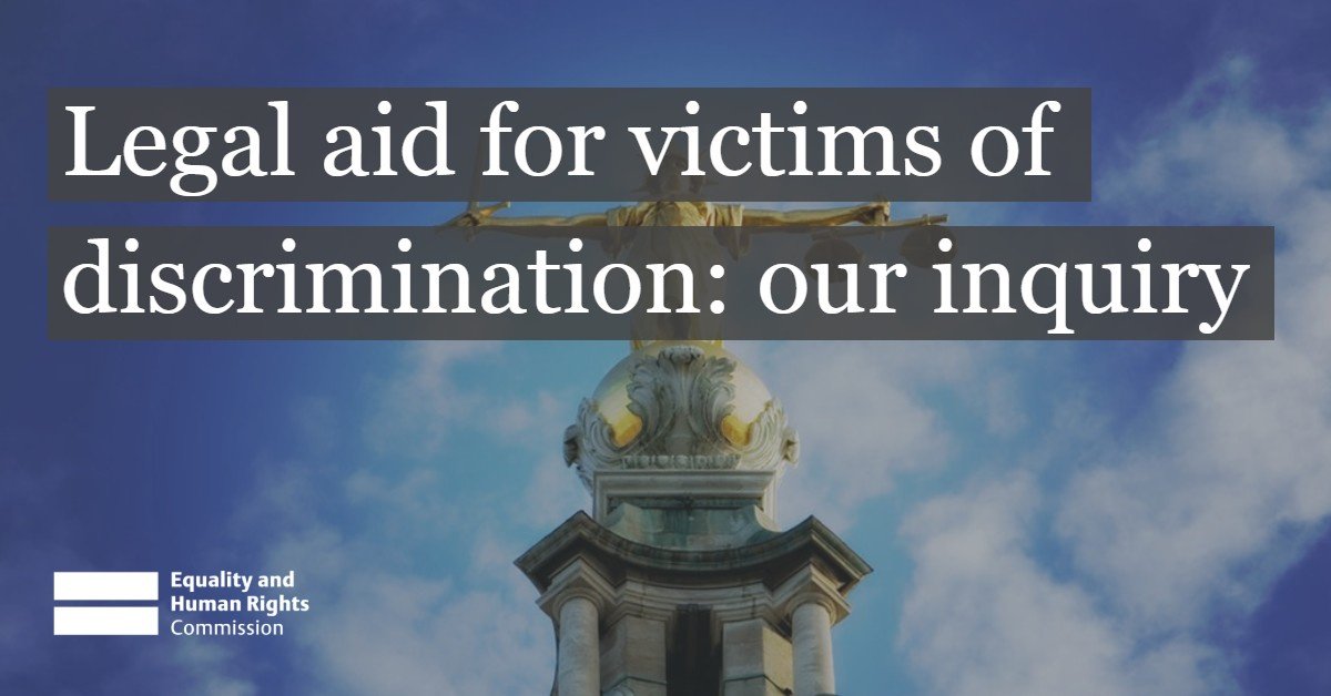 We're launching a new inquiry to investigate whether changes to #LegalAid have left victims of discrimination unable to access justice. Find out more: socsi.in/N9Oux