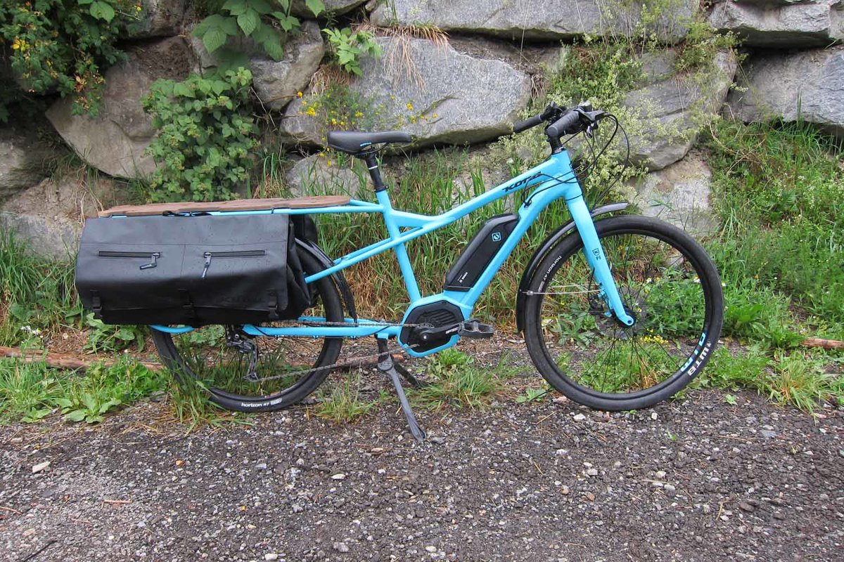 Kona bringt mit dem Electric Ute ein neues E-Bike mit einem XXL-Gepäckträger. Mehr Infos zum Rad: bit.ly/2NNVimp

📷 Holger Schwarz