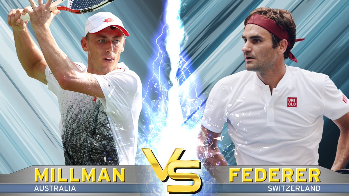 litofernandez1's tweet photo. #USOpen R4: John Millman 🇦🇺 sorprende y gana el segundo parcial por 7-5 ante Roger Federer 🇨🇭 https://t.co/T56zarwuzH