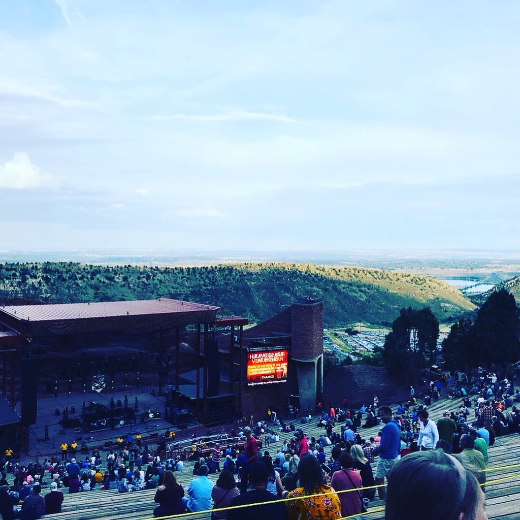 RNRSocial's tweet photo. Rockin’ those #LaborDay feels as a first timer here to see #JasonIsbell and #AimeeMann @RedRocksCO and Amphitheatre! What did you do this #LaborDayWeekend?#BucketListVenue https://t.co/azU1pXQmsd