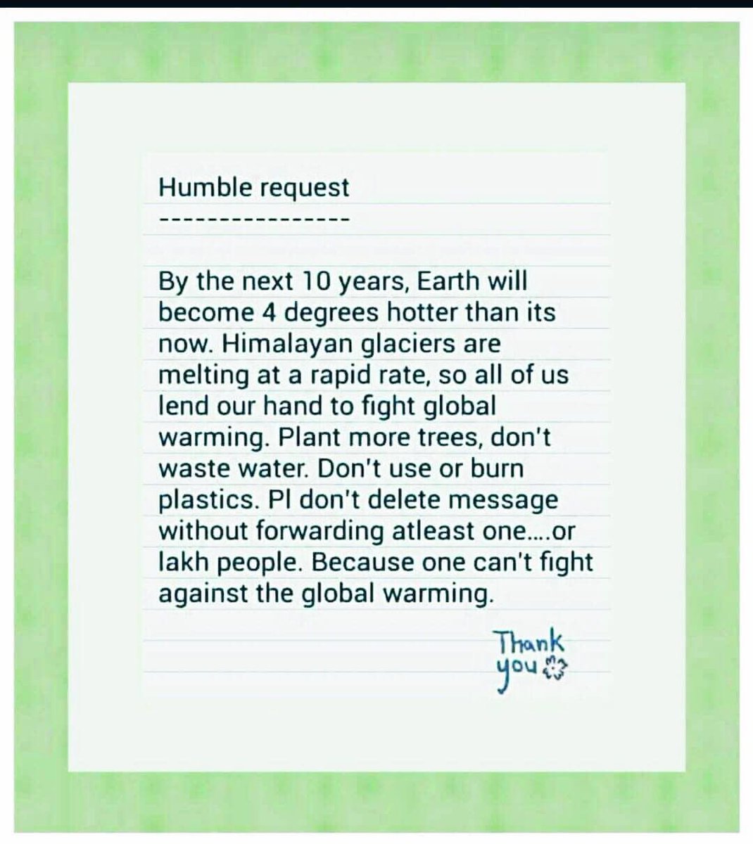 Let’s think about it, seriously #KeralaFloods #KeralaFloodRelief