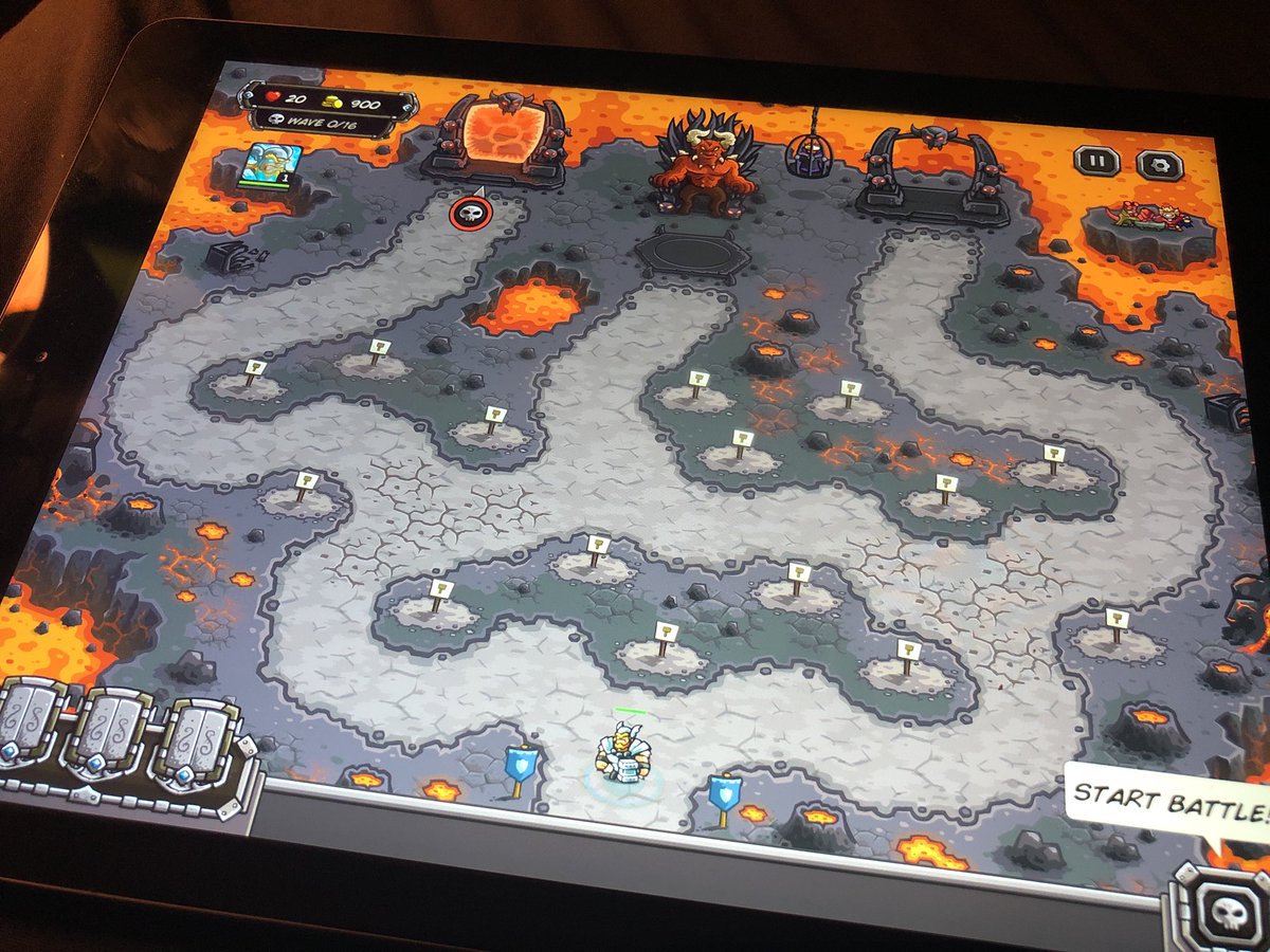 jamonholmgren's tweet photo. I only have one mindless, addicting iPad game that I play regularly, and that’s Kingdom Rush. Do you have one? https://t.co/acXQmP2Ea8