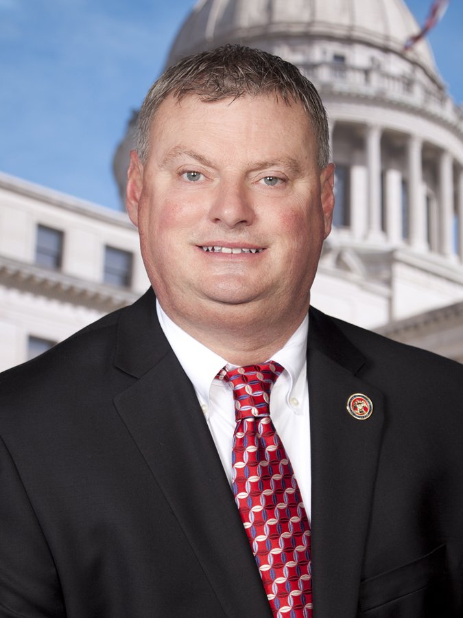 Rep. Jeff Hale, who looks like the evil emperor of the Thumb Worlds