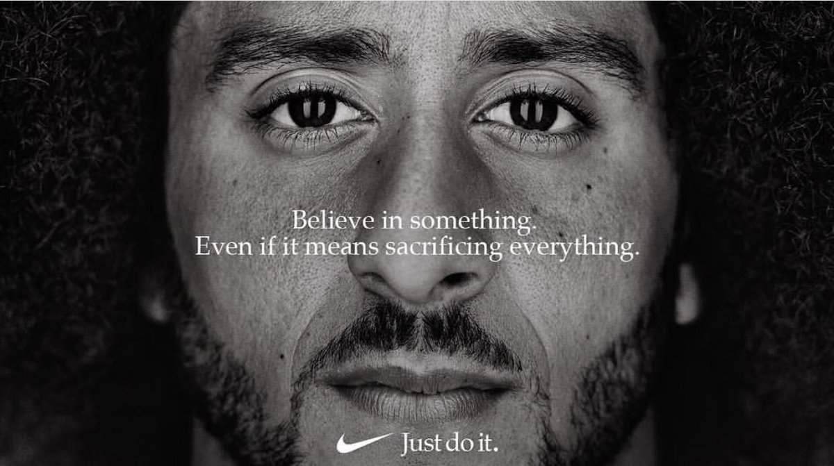kylekuzma's tweet image. Boycotting .@Nike because of a man that is trying to make the world a better place shows you where we are as a country still. #Kaep #MoreThanAnAthlete #justdoit ✊🏽