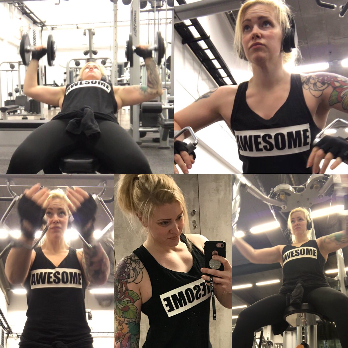 kasibusiness's tweet photo. #Chestday & #interval #training on the stairmaster! βΊοΈπ¦
Strong start to my day πͺ
I hope you all have a great day! π
#girlswholift #chestsplit #SheHulk π #gymrat https://t.co/fHzyd05BmB