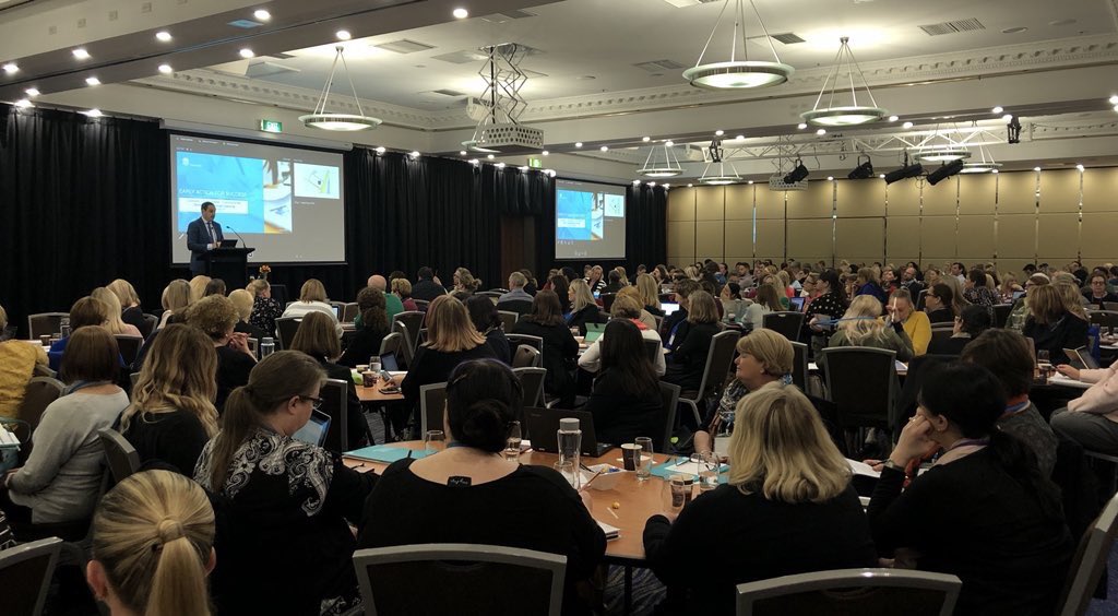 Fantastic to engage with over 530 Instructional Leaders at the Early Action for Success Conference this morning. Our people in these vital roles are such an important part of our $340 million 4 year investment in literacy and numeracy in the early years!