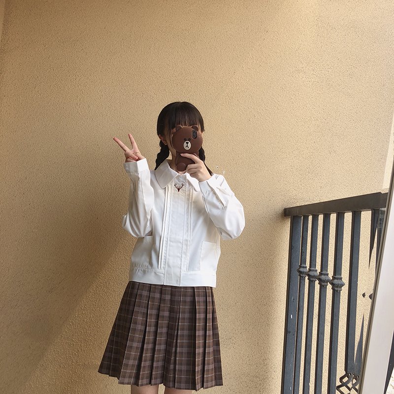 shalypoly's tweet photo. Japan School Girls Sailor Dress Shirts Uniforms Cosplay Costumes
Girls Kawaii School Uniform Long Sleeve Japanese Sailor Uniform Shirt
#underclothes #underlinen #shirt #sark #rark  #Uniform #pleatedskirt 
#upperoutergarment #jacket #waist #lap https://t.co/mpKzlqTQzC