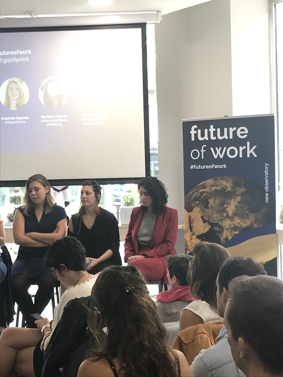 #futureofwork <a href="/gojollyclick/">jollyclick</a> donner du sens a son quotidien professionnel avec <a href="/appagezy/">Anne-Pascale PAGEZY</a> <a href="/CandiceCpl/">Candice Capelle</a> <a href="/AppiettoCha/">Charlotte Appietto</a> <a href="/MarianneFigarol/">Marianne Figarol</a> <a href="/PaulineVoldoire/">Pauline Voldoire</a> #coworking