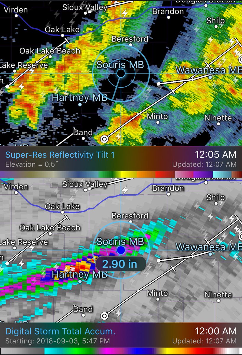 Rob's Obs on Twitter "Some big rainfalls this evening with tstorms