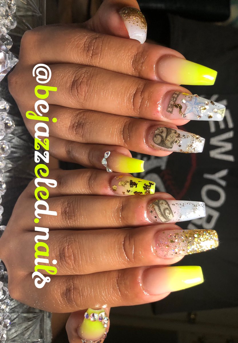 BejazzeledNailz's tweet photo. 25TH BIRTHDAY NAILS π₯π MARRIED TO THE MONEY π°
#atlanta #atlantanails #atlantanailtech #atlantanailart #dopenails #dopenailtech #dopenailartist #atlnails #atlnailtech #atlnailart
#gwinnettnails #downtownatlanta #blackgirlsdonails https://t.co/BuaNKtPV52