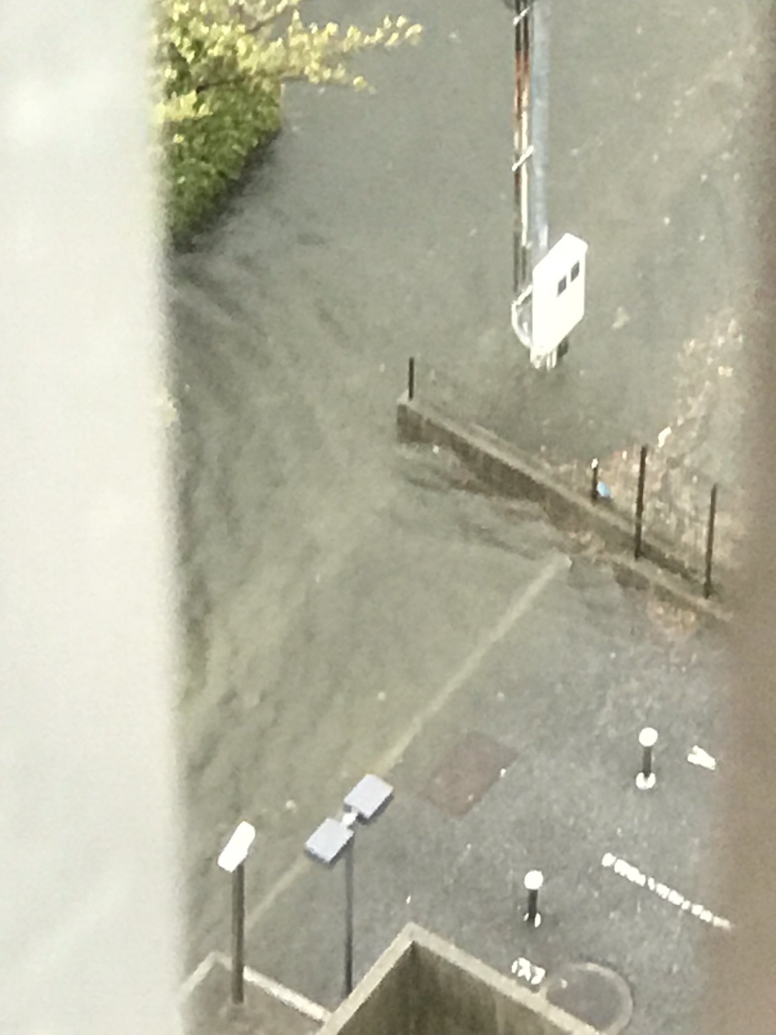 あいのすけ 神戸市東灘区六甲アイランド 街路も冠水しています 台風21号 高潮 神戸市 再上陸 災害 避難指示 T Co Mcagy28opn Twitter