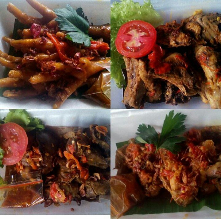 Masih ada beberapa porsi Ceker, Balungan dan Ati. 1 porsi 10rb