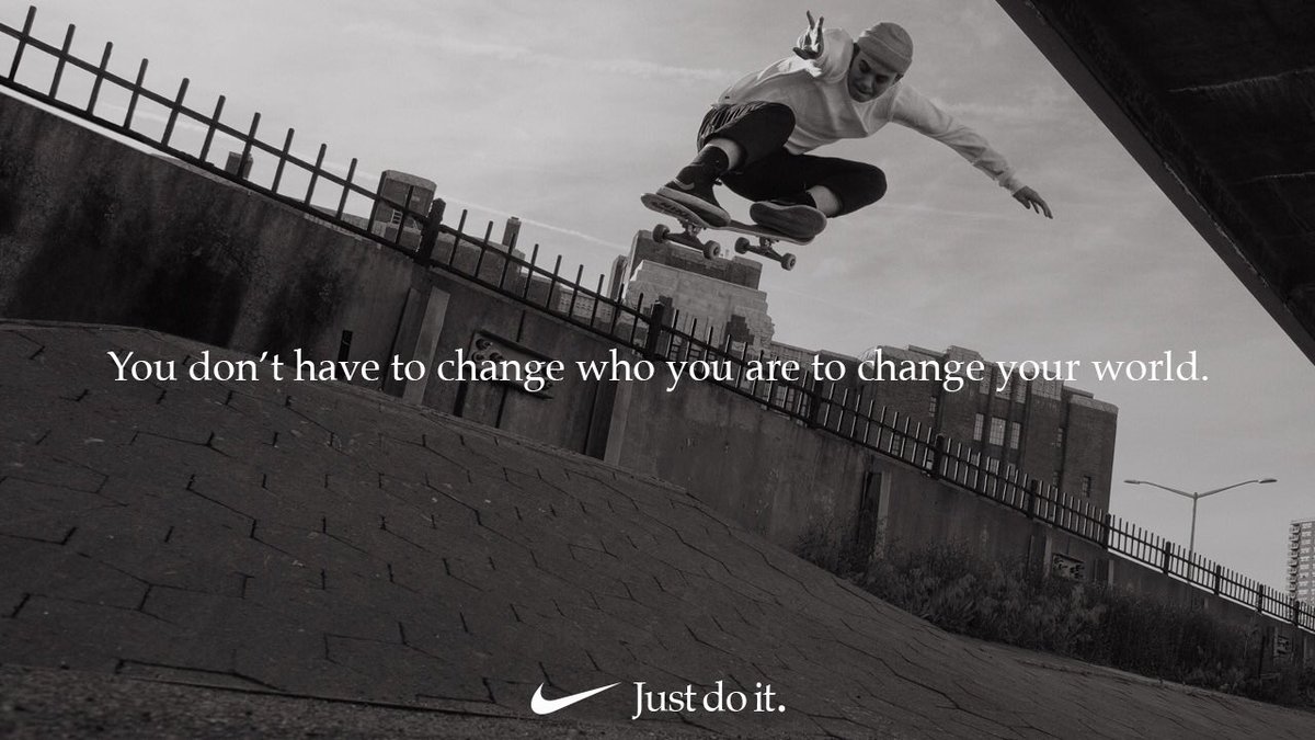 it's only crazy until you do it nike