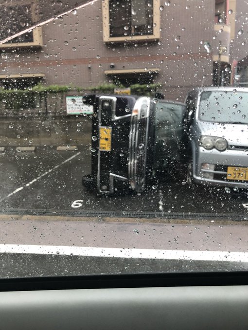 台風21号 強風の影響で横転事故が多発 被害画像まとめ まとめダネ