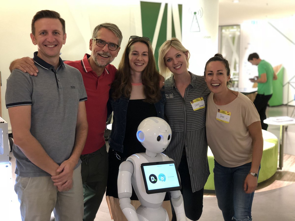 dsprint_academy's tweet photo. We really enjoyed sharing our perspective on how to run #DesignSprints properly & picking the #rightchallenge for a sprint, but also enjoyed sharing the stage with our 'frenemies' AJ & Smart :). #delloite #greenhouseberlin #designsprint #desigthinking https://t.co/sV96EVOP4X
