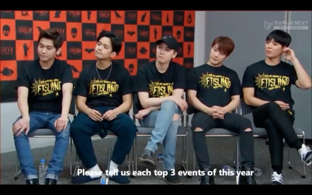 primmanoona's tweet photo. CNBLUE was so done with FTISLAND (2016) Part 2 https://t.co/peMUHwcd1w