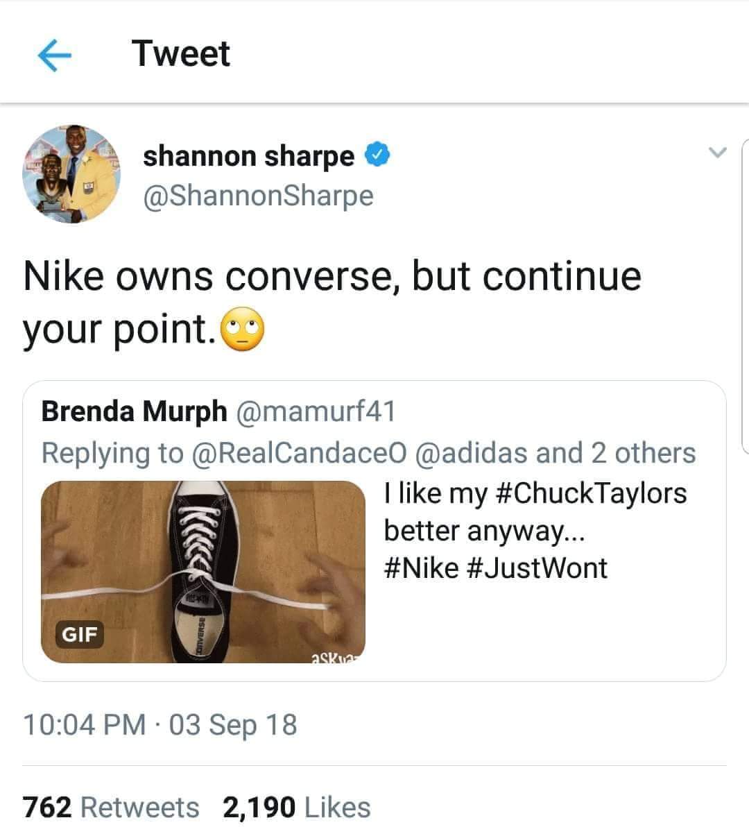 nike owns adidas